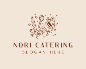 Floral Baking Patisserie logo design