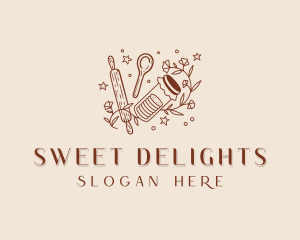 Floral Baking Patisserie logo design