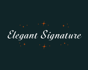 Elegant Cosmic Brand logo design