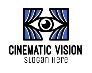 Eye Curtain Entertainment  logo