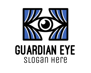 Eye Curtain Entertainment  logo design