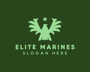 Aviation Military Eagle  logo