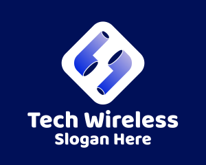 Blue Wireless Earbuds logo