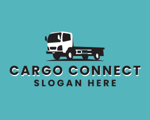 Truck Logistics Cargo logo design