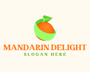 Plane Orange Delivery logo design