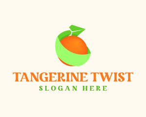 Plane Orange Delivery logo design