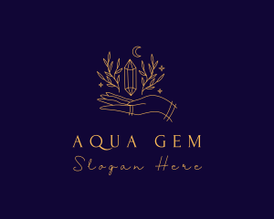 Cosmic Beauty Gem logo design