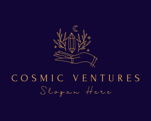 Cosmic Beauty Gem logo design