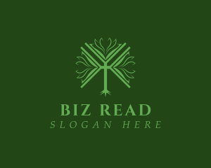 Book Tree Wisdom logo design