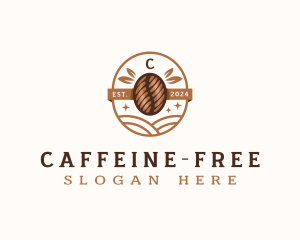 Brewed Coffee Bean logo design