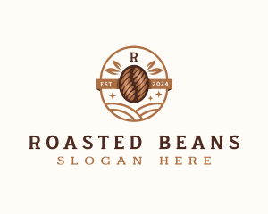 Brewed Coffee Bean logo design