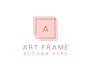 Simple Frame Boutique logo design