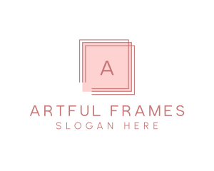 Simple Frame Boutique logo design