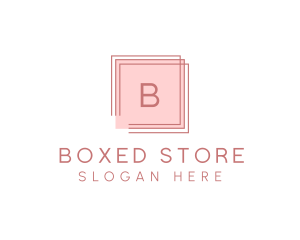 Simple Frame Boutique logo design