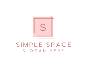 Simple Frame Boutique logo design