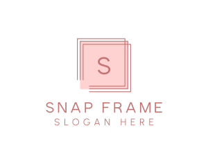 Simple Frame Boutique logo design