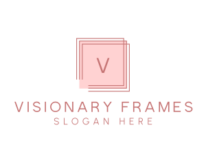 Simple Frame Boutique logo design