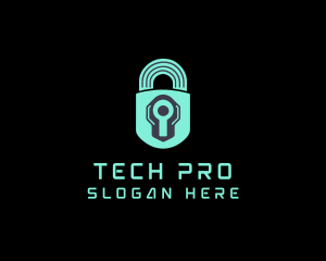 Tech Security App logo design