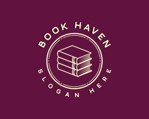  Book Library Bookstore logo