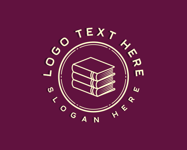 Bookstore logo example 3