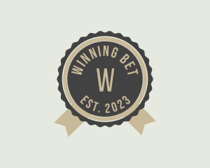 Winning Award Ribbon logo design