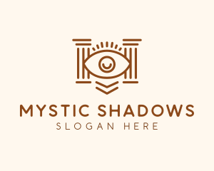 Mystic Eye Pillar logo design