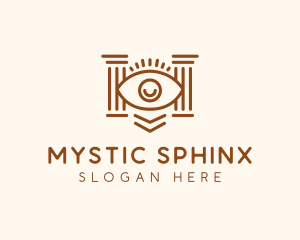 Mystic Eye Pillar logo design