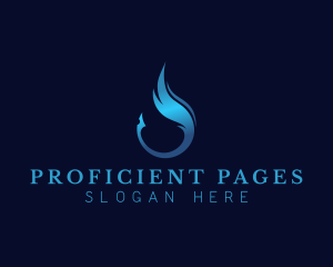 Feather Writing Pen logo