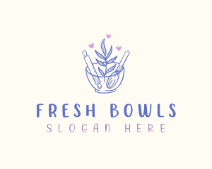 Baker Mixing Bowl logo design