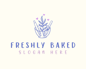 Baker Mixing Bowl logo design