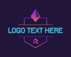 Gaming Neon Light logo