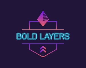 Gaming Neon Light logo design