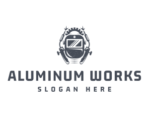 Blowtorch Industrial Welder logo design