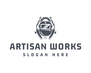 Blowtorch Industrial Welder logo design