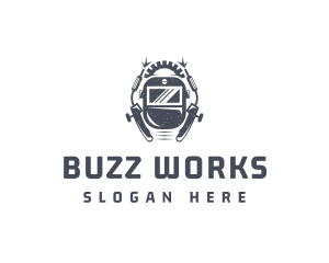 Blowtorch Industrial Welder logo design