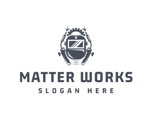 Blowtorch Industrial Welder logo design