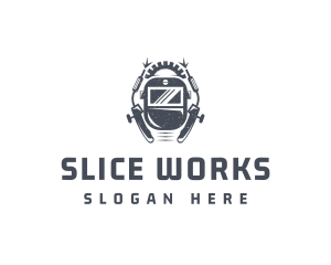 Blowtorch Industrial Welder logo design