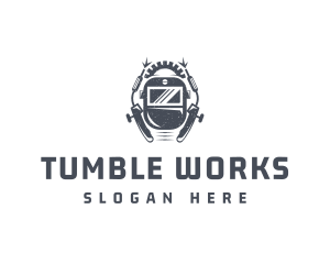 Blowtorch Industrial Welder logo design