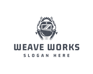 Blowtorch Industrial Welder logo design