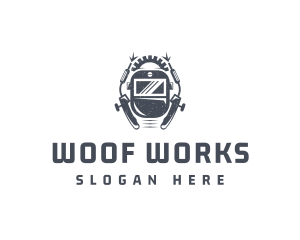 Blowtorch Industrial Welder logo design