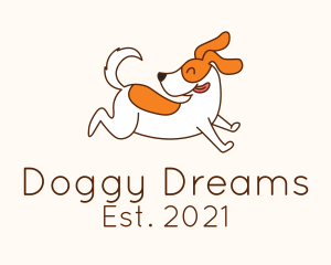 Cute Jolly Dog logo