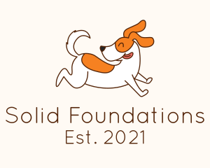 Cute Jolly Dog logo
