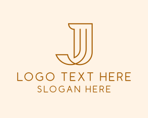 Elegant Corporate Firm Letter J  Logo