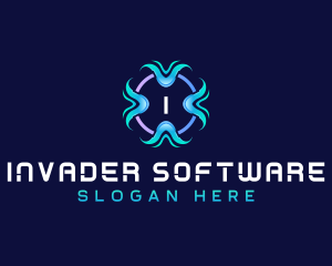 Technology Software Business logo design