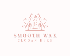 Candle Wax Decoration logo design