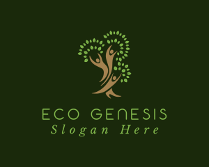 Family Nature Tree logo design