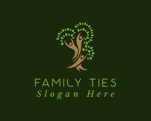 Family Nature Tree logo design