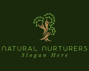 Family Nature Tree logo design