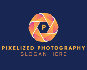 Hexagon Photography Software logo design