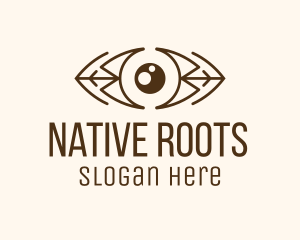 Brown Native Eye logo